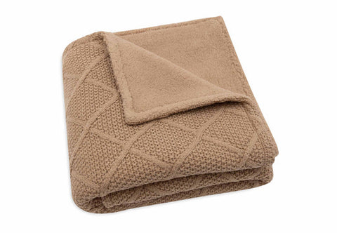 Deken Wieg Check Knit - Jollein