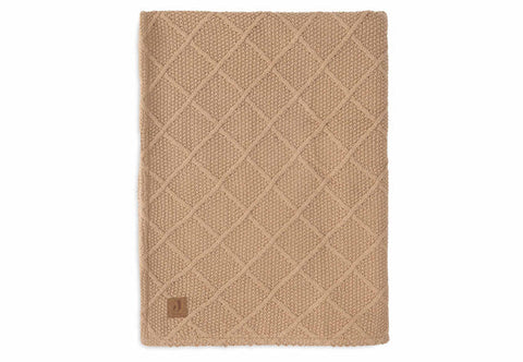 Deken Wieg Check Knit - Jollein