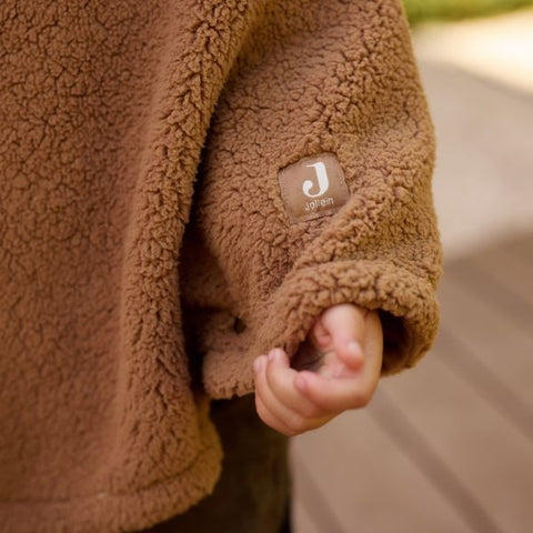 Cosy Poncho Dark Hazel - Jollein