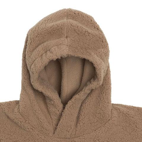 Cosy Poncho Dark Hazel - Jollein