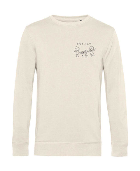 Sweater met kindertekening