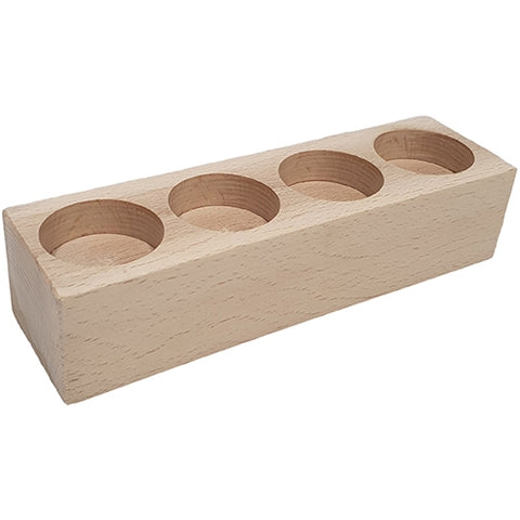 Theelicht kaarsenhouder met gravering