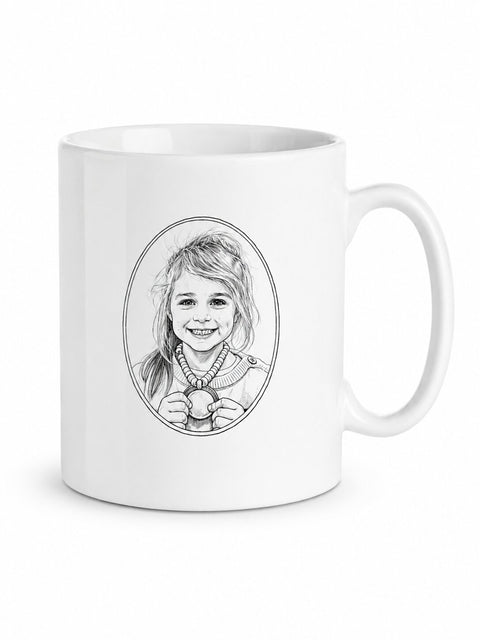 Koffietas met naam - Sketch