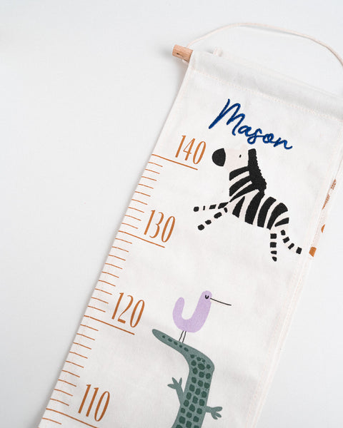 groeimeter van Jollein met naam geborduurd