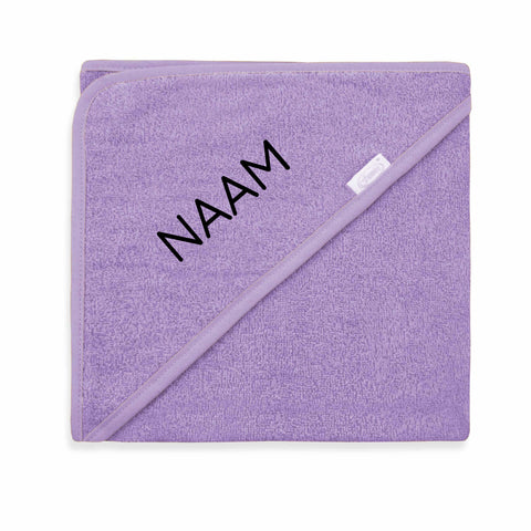 Badcape met naam