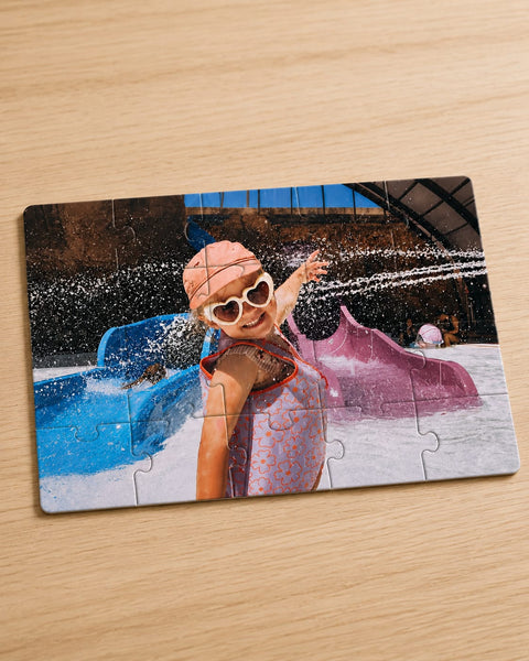 gesublimeerde puzzel van 20 stukjes met eigen foto