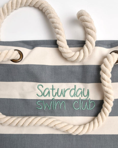 Sac de plage avec nom