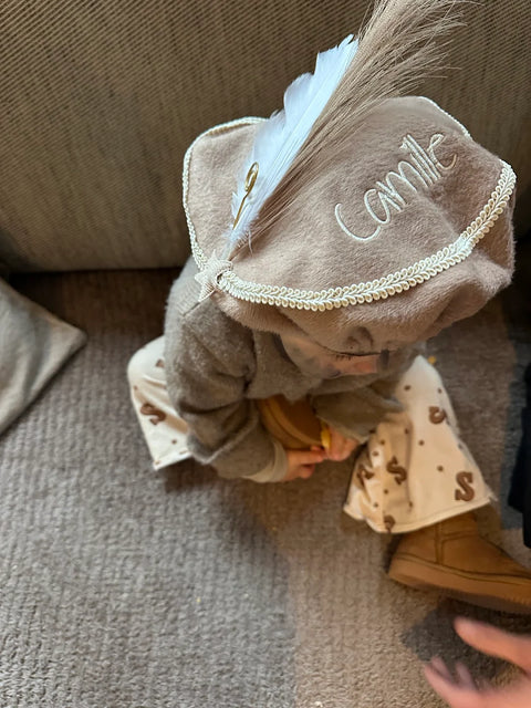 Pietenmutsje met naam geborduurd