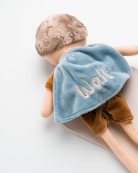 gepersonaliseerde knuffel van het merk Jollein met naam geborduurd