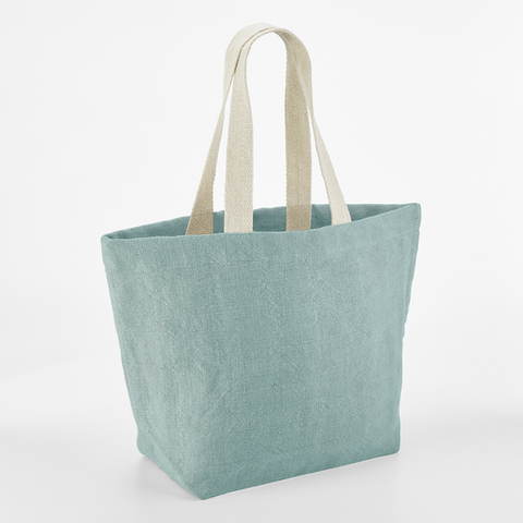 Washed Jute Strandtas